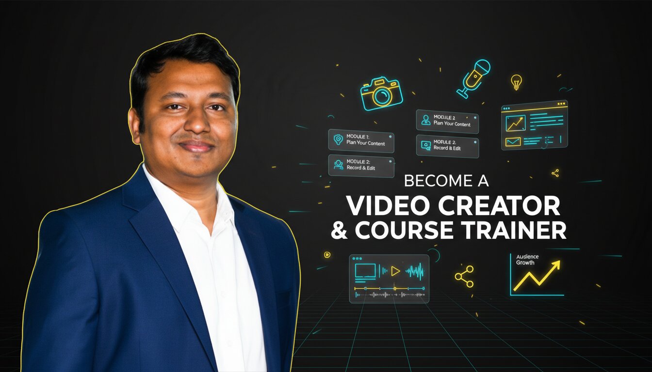Become A Video Creator & Course Trainer