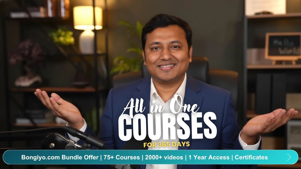 Bongiyo All in One Course Bundle (1 Year Access)